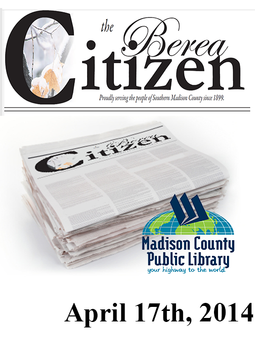 Title details for The Berea Citizen 2014 04/17 by Beth Myers - Available